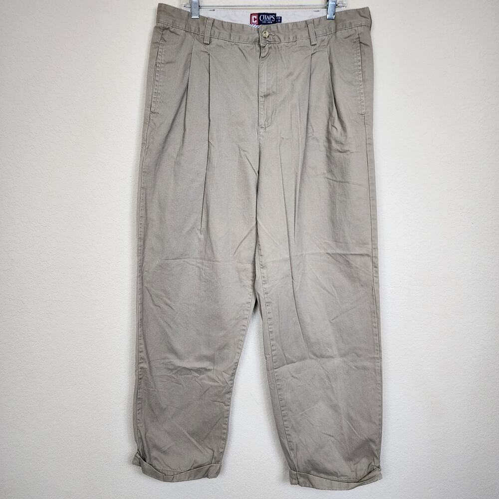 Chaps Size 38 32 Khaki Pants